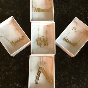 Custom High Quality Nickel free plated necklaces.